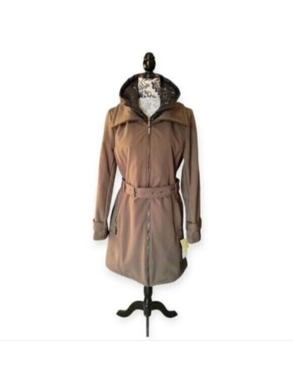Michael Kors Soft Shell Puffer Hooded Jacket Women's Sz Medium